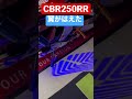 【cbr250rr】翼を授ける cbr250rr ニダボ カスタム