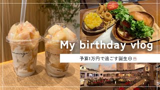 【vlog】予算１万円で楽しむ誕生日デート｜momovege｜りんくうプレミアムアウトレット｜新婚夫婦