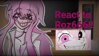 💕Fandoms react to Roz 666💕 10/4