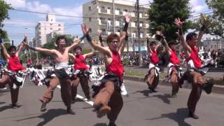 20160612長崎大学突風よさこいソーラン祭り平岸会場③下から