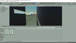 Code Challenge by Unity 1 Plane Programing with Code
