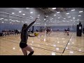 junior bisons u17 vs junior pilots u17 volleyball manitoba premier tournament feb 3 2023