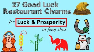 27 Good Luck Restaurant Charms For Prosperity, Feng Shui Business Charms For New Restaurant Business