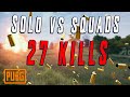 INSANE 27 KILL GAME *SOLO SQUADS *  PUBG Console XBOX PS5 PS4 Gameplay