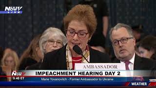 HER STORY: Marie Yovanovitch Opening Statement on Impeachment Hearing Day 2