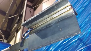 4F Overhead T-joint Fillet TIG Welding Walking The Cup