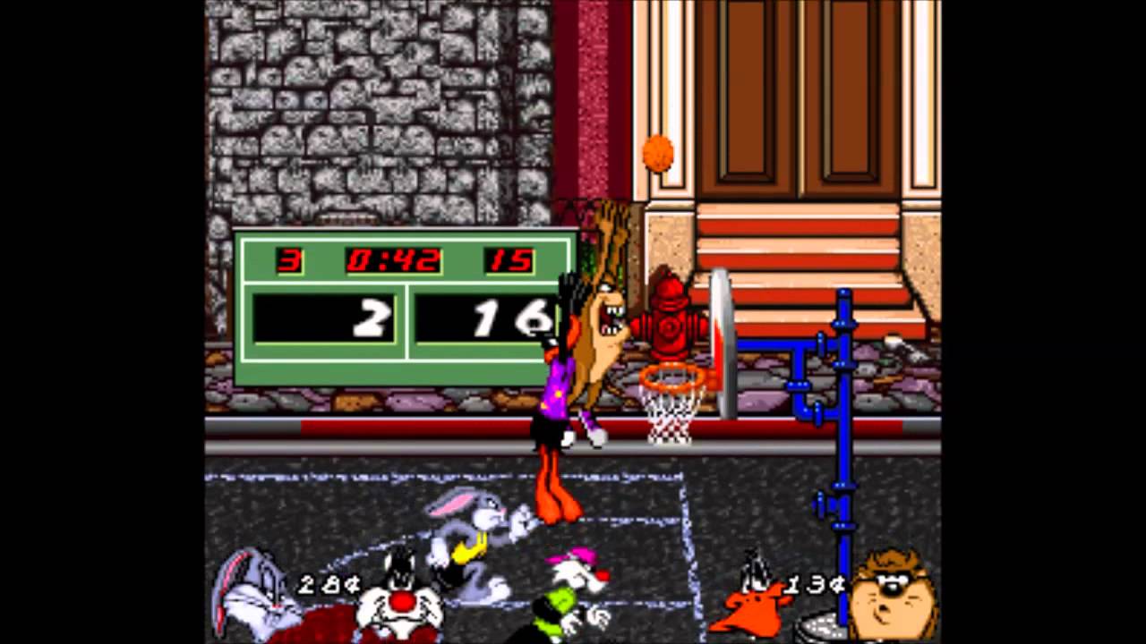 Kickin' It Old School - Looney Tunes B-Ball (1994) SNES - YouTube