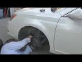 replacing brakes and rotors on a 2009 Toyota Avalon limited