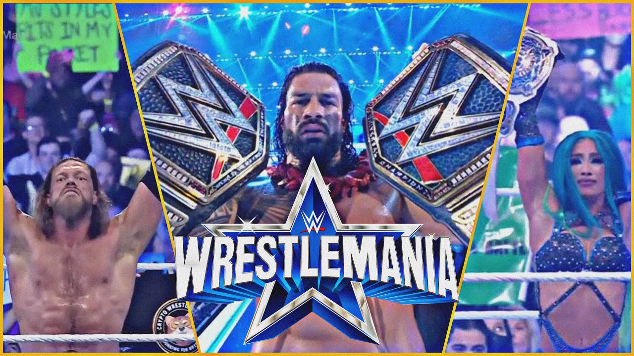 WWE WrestleMania 38 “Night 2” Full Results Official 🔥 - YouTube