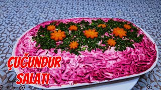 Çoox Ləzzətli Çuğundur Salatı | Salat Resepti