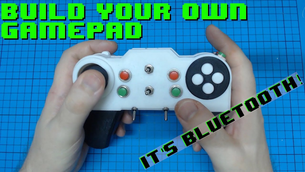 Instructions - DIY Bluetooth Gamepad - YouTube