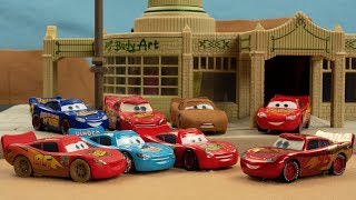 Ramone's Paint Job Clone Chaos - Lightning McQueen Multiplied! (Disney Pixar Cars Toys Stop-Motion)