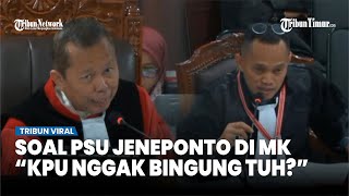 Sidang MK PHPU Jeneponto PSU Jadi Soal, Arsul Sani: KPU Tidak Bingung Tuh!