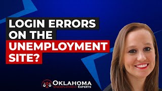 Login Errors on the Unemployment Site?