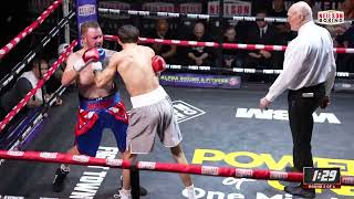 Louis Horn vs Michael Mooney - Fight Town - York Hall - 5th November 2022 - Neilson Boxing