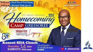 Kencot SDA - EJC Homecoming CampGressoree - 3:00 pm March Past | 4:00 pm - Adventist Youth Service