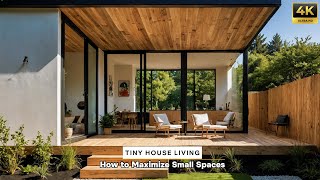 Tiny House Living: How to Maximize Small Spaces #tinyhouse