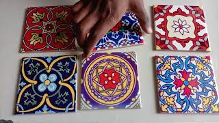 Ceramic art printed tiles designs