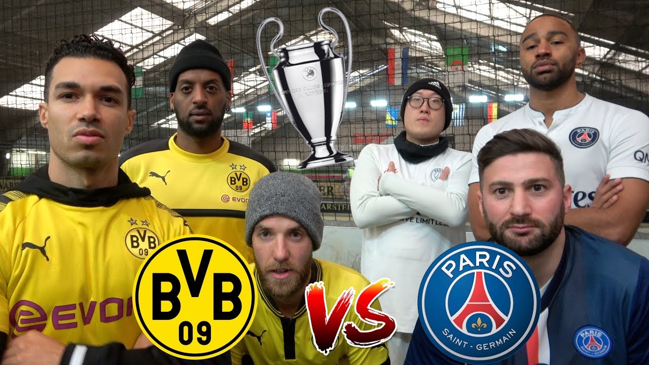 BVB Vs PSG ⚽️CHALLENGE | CHAMPIONS LEAGUE - YouTube