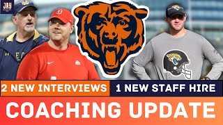 🚨NEWS: Chicago Bears Interview 2 Top Offensive Line Coaches + Hire New Pass Game Coordinator.