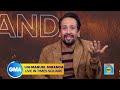 lin manuel miranda talks mufasa the lion king