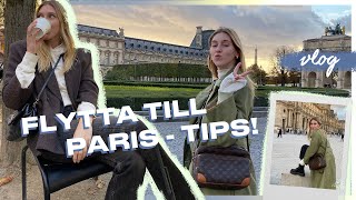 PARIS VLOGG | Fikar, turistar och ger tips \u0026 besöker EF - språkskola