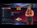 wwe 2k24 create wcw universe mode tutorial step by step guide