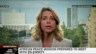 African peace mission set to meet Zelenskyy