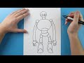 how to draw the wild robot