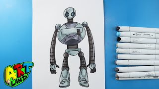 How to Draw the Wild Robot