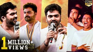 Simbu's Sarcastic Reply to a Question from an Unknown Person! தெறிக்கவிட்ட Mass Speech! BGM 2018