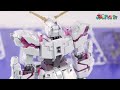 lắp ráp unicorn gundam destroy mode đẹp lung linh từ bandai toystation 463