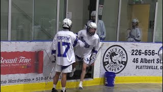 Junior C Lacrosse Playoffs (Game 3) - Six Nations Stealth vs Wilmot Wild