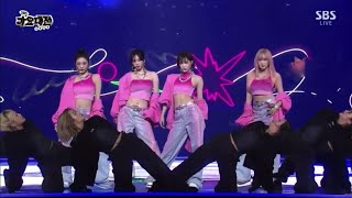 [SBS GAYO DAEJEON 2024]aespa(에스파) 'Pink Hoodie + Supernova' @ SBS GAYO DAEJEON 2024