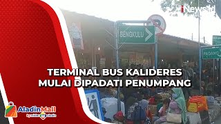 Terminal Bus Kalideres Mulai Dipadati Penumpang