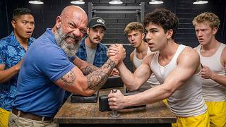Dad Strength vs. Teen Bodybuilders -  (Whos Stronger?)