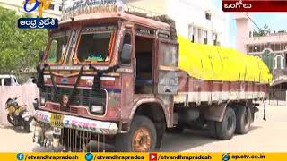 Lorry seized in carried Seeds at Ongole