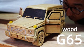 Wood Carving - Mercedes-Benz  AMG G63 - Woodworking Art