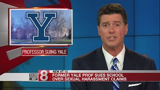 Former associate professor at Yale sues school