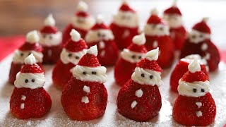 Simple Strawberry Santas Recipe