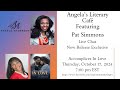 Angela's Literary Cafe' with Pat Simmons