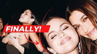 Hailey Bieber & Selena Gomez meet each other for the first time