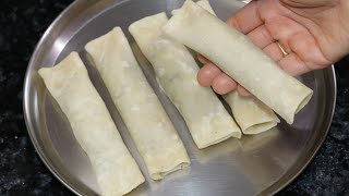 Crispy Spring Roll | Ramadan Special Spring Roll | How to make Spring Roll Sheets | Spring Roll