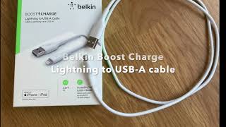 Belkin Boost Charge Lightning to USB-A Cable