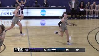 HIGHLIGHTS/REACTION: Women's Basketball 67, Stonehill 55