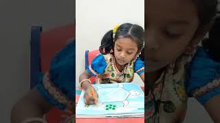 Yukthasri | Drawing Practice | Rise Play School Kakinada.