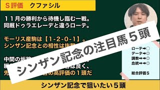 【2023シンザン記念】注目データは【1-2-0-1】。Ｓ評価からＢ＋評価まで狙いたい５頭をお伝えします