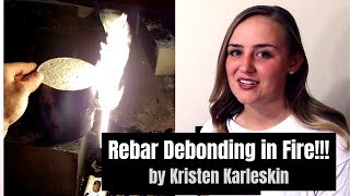 Rebar debonding in a fire | concrete | lab testing | class project