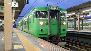 113系快速大江山8号福知山行き終着後回送 Series 113 Rapid OEYAMA No. 8 for Fukuchiyama going NIS after the last arrival