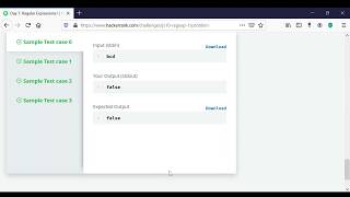 Day 7 Regular Expressions I HackerRank JavaScript